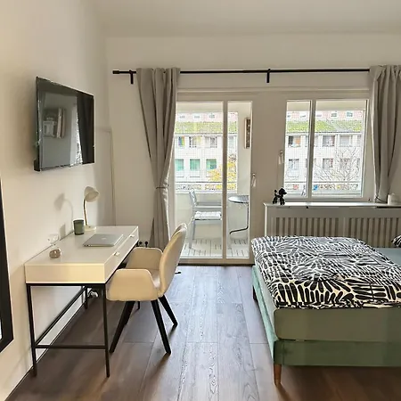 Naehe Kit Mit Parkplatz Und Smart Tv Apartment Karlsruhe Exterior photo