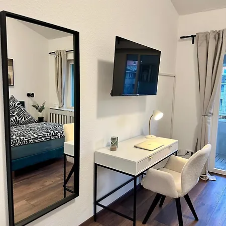 Naehe Kit Mit Parkplatz Und Smart Tv Apartment Karlsruhe Exterior photo